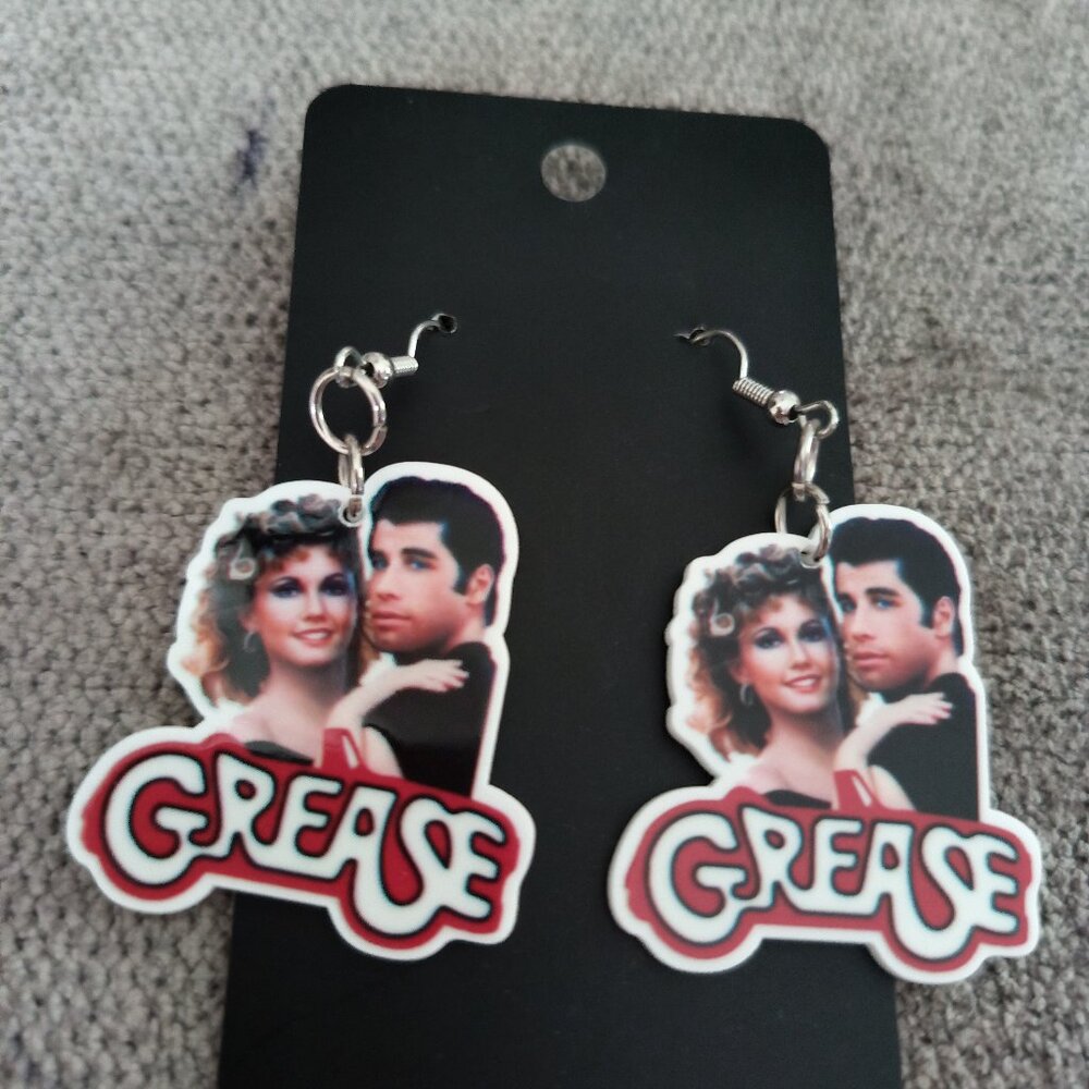 Women's GREASE RESIN EARRINGS